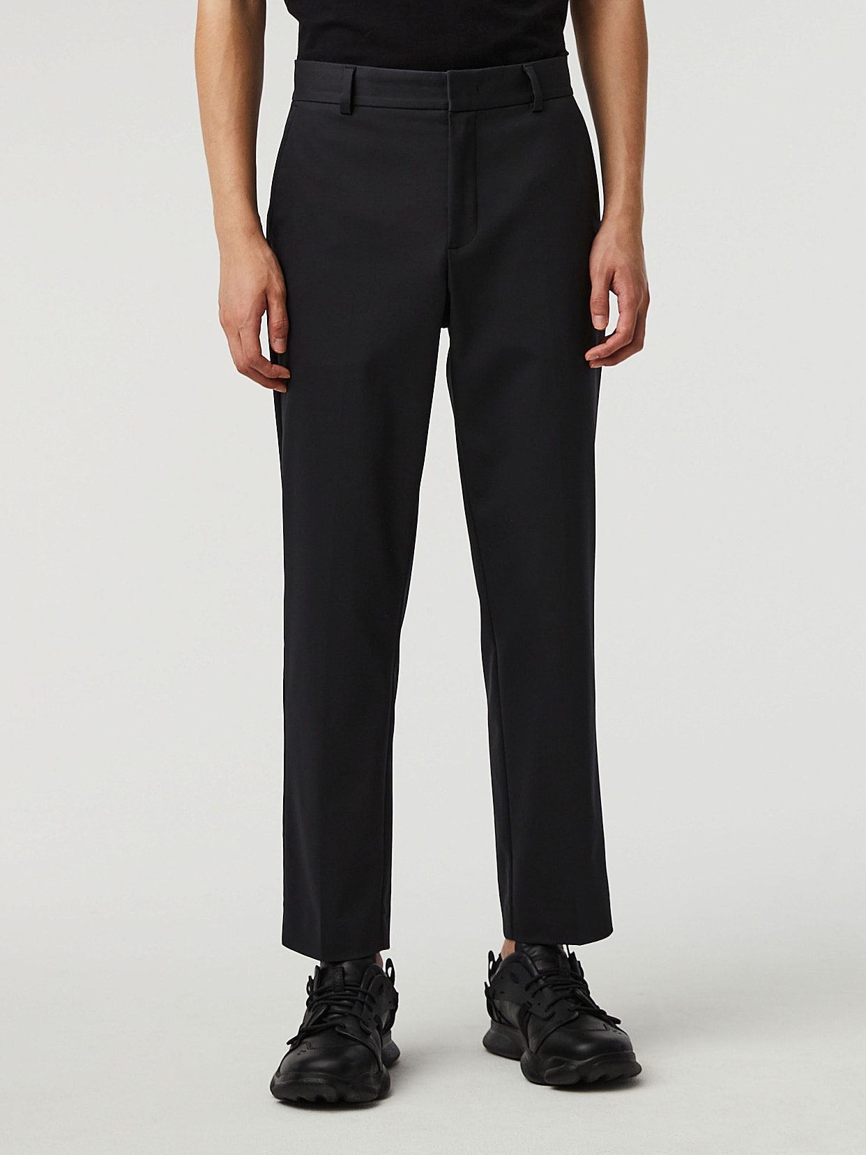 Cropped tapered sale trousers mens